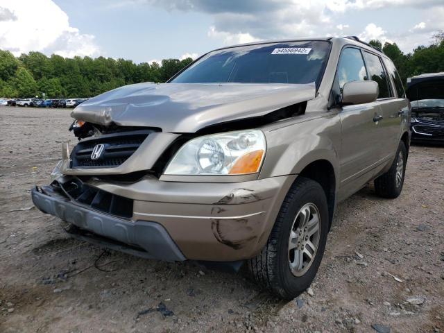 Photo 2 from auction – 2004 HONDA PILOT EX with VIN 2HKYF18424H577555