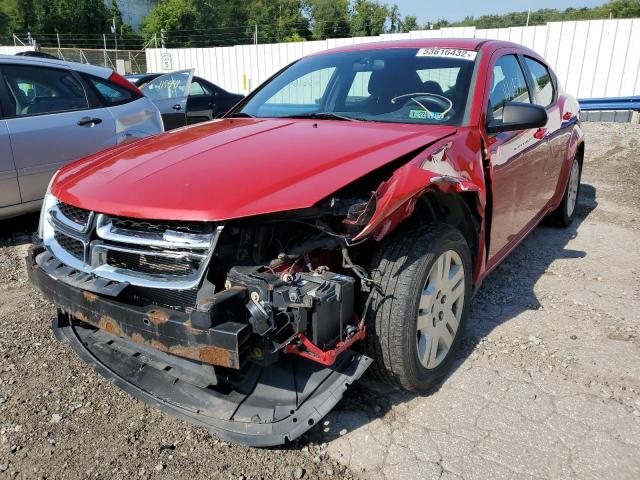 Photo 2 from auction – 2013 DODGE AVENGER SE with VIN 1C3CDZAB6DN725413