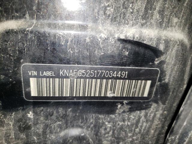 Photo 10 from auction – 2007 KIA RONDO BASE with VIN KNAFG525177034491