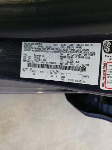 Photo 10 from auction – 2013 FORD FIESTA SE with VIN 3FADP4BJXDM113876