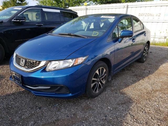 Photo 2 from auction – 2015 HONDA CIVIC LX with VIN 2HGFB2F53FH060461