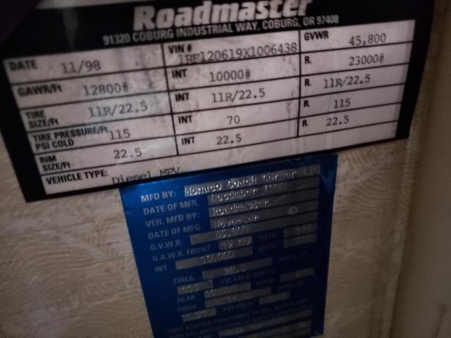 Photo 10 from auction – 1999 ROADMASTER RAIL EXECUTIVE with VIN 1RF120619X1006438