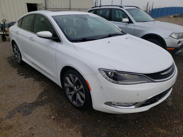 CHRYSLER 200 C 2015 with VIN 1C3CCCEG8FN656359 - Photo from auction