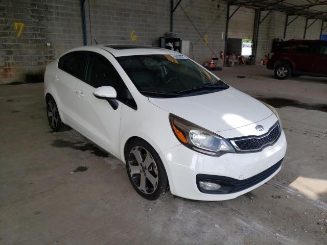 KIA RIO EX 2014 with VIN KNADN4A36E6327099 - Photo from auction