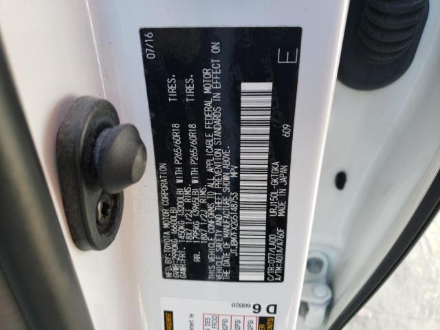 Photo 10 from auction – 2016 LEXUS GX 460 with VIN JTJBM7FX2G5148753