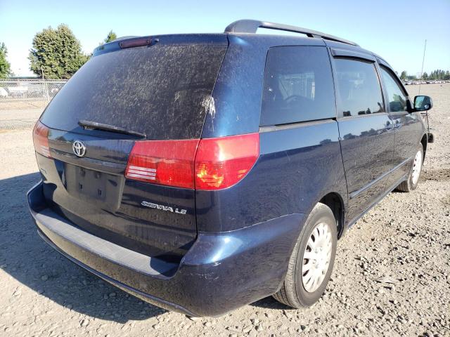 Photo 4 from auction – 2004 TOYOTA SIENNA CE with VIN 5TDZA23C84S057717