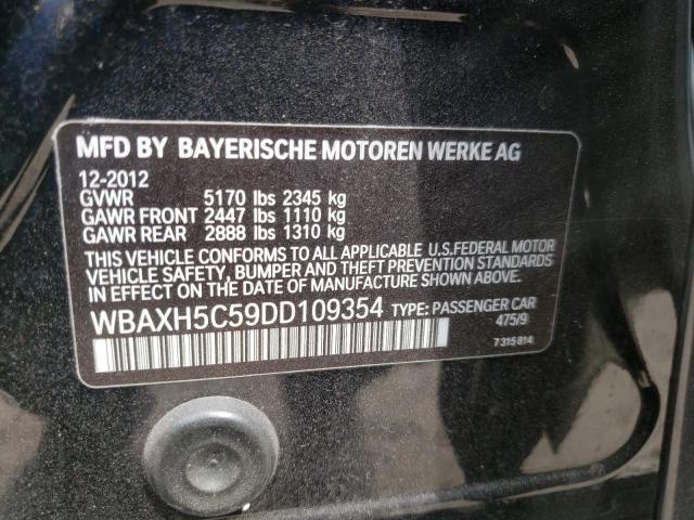 Photo 10 from auction – 2013 BMW 528 XI with VIN WBAXH5C59DD109354