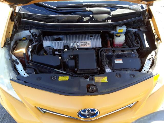 Photo 7 from auction – 2014 TOYOTA PRIUS V with VIN JTDZN3EU2E3310906