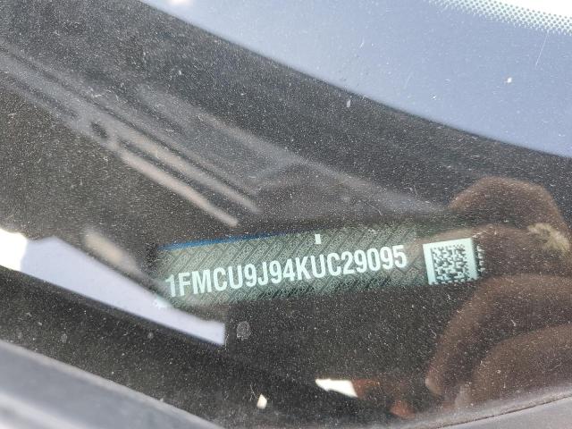 Photo 10 from auction – 2019 FORD ESCAPE TIT with VIN 1FMCU9J94KUC29095