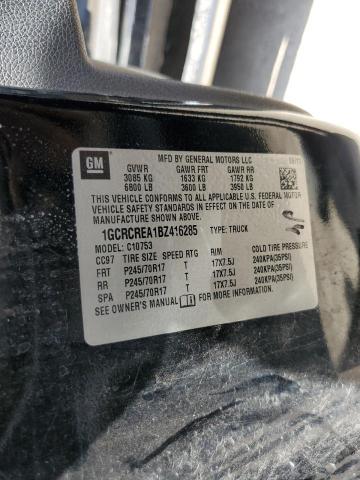 Photo 10 from auction – 2011 CHEVROLET SILVERADO with VIN 1GCRCREA1BZ416285