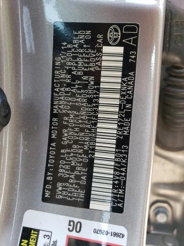 Photo 10 from auction – 2015 TOYOTA COROLLA L with VIN 2T1BURHE1FC313171