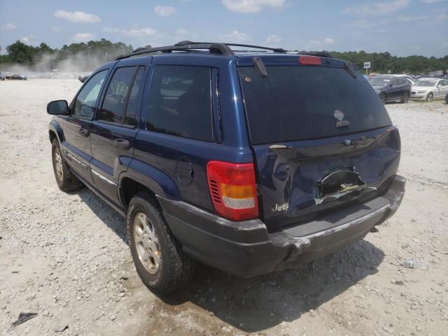Photo 3 from auction – 2000 JEEP GRAND CHER with VIN 1J4G248S1YC312340