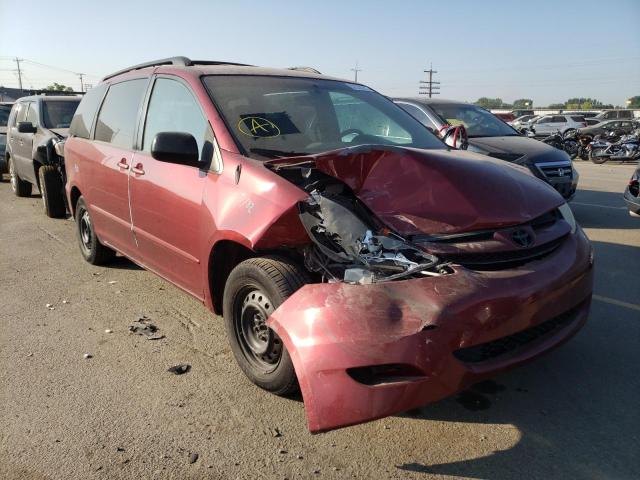 TOYOTA SIENNA CE 2007 with VIN 5TDZK23C57S013501 - Photo from auction