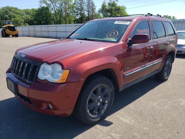Photo 2 from auction – 2008 JEEP GRAND CHER with VIN 1J8HR58238C242974