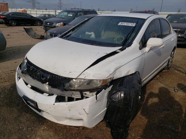 Photo 2 from auction – 2010 HONDA CIVIC LX with VIN 19XFA1F52AE025670
