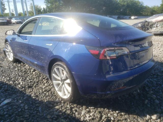 Photo 3 from auction – 2020 TESLA MODEL 3 with VIN 5YJ3E1EB2LF667060