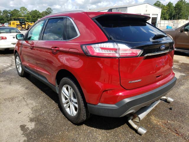 Photo 3 from auction – 2020 FORD EDGE SEL with VIN 2FMPK3J96LBB57795