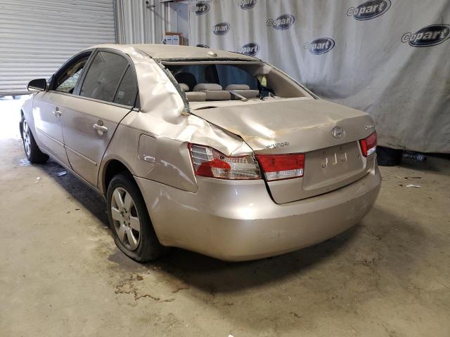 Photo 3 from auction – 2008 HYUNDAI SONATA GLS with VIN 5NPET46C48H401166