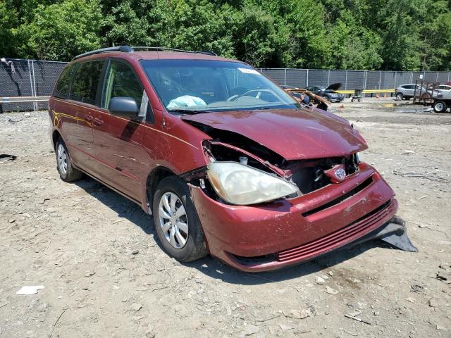 TOYOTA SIENNA CE 2005 with VIN 5TDZA23C25S286329 - Photo from auction