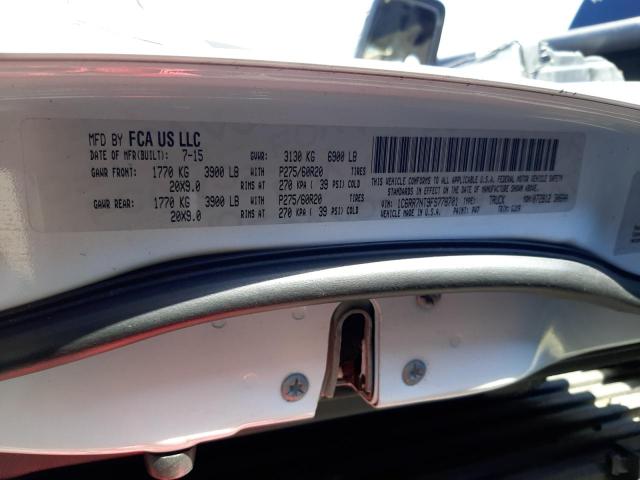 Photo 10 from auction – 2015 RAM 1500 BIG H with VIN 1C6RR7NT9FS778701