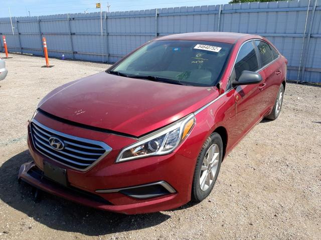 Photo 2 from auction – 2016 HYUNDAI SONATA SE with VIN 5NPE24AF1GH302470