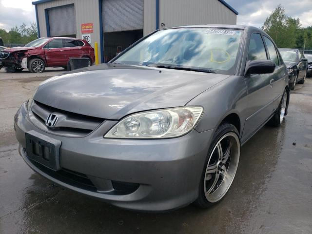 Photo 2 from auction – 2004 HONDA CIVIC LX with VIN 2HGES16594H508902