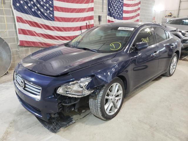 Photo 2 from auction – 2014 NISSAN MAXIMA S with VIN 1N4AA5AP6EC483175