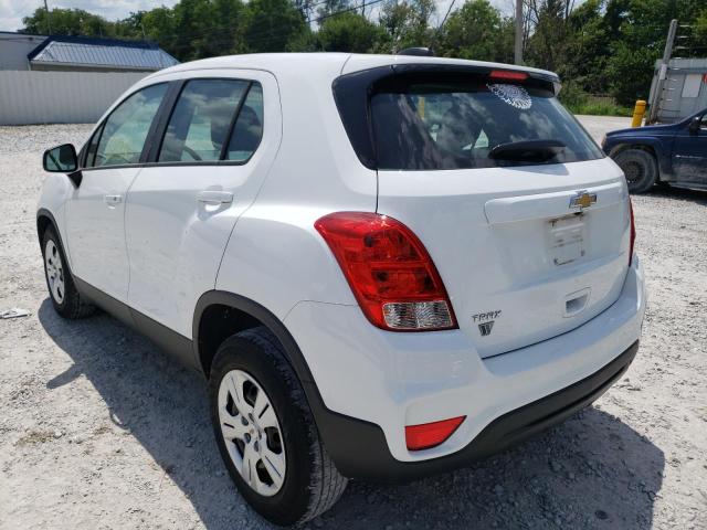 Photo 3 from auction – 2017 CHEVROLET TRAX LS with VIN KL7CJKSB3HB073493