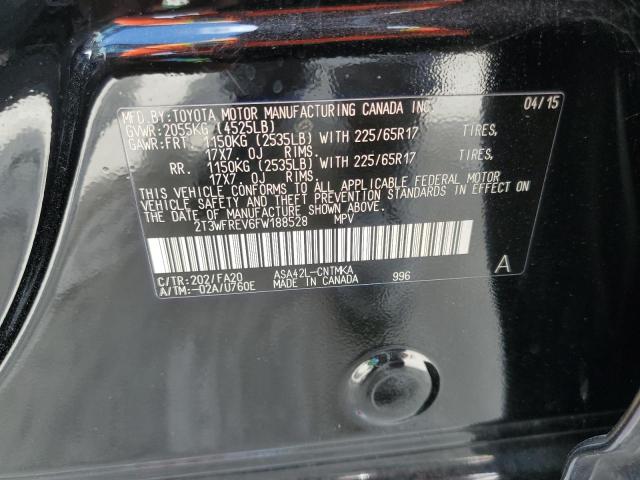 Photo 10 from auction – 2015 TOYOTA RAV4 XLE with VIN 2T3WFREV6FW188528