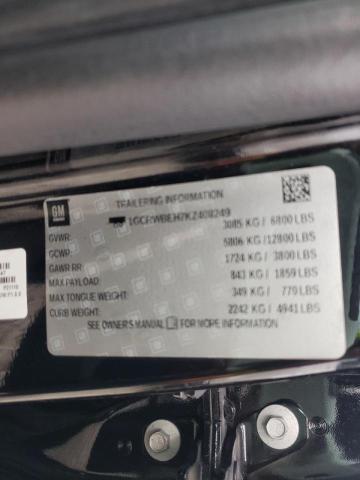Photo 10 from auction – 2019 CHEVROLET SILVERADO with VIN 1GCRWBEH7KZ408249