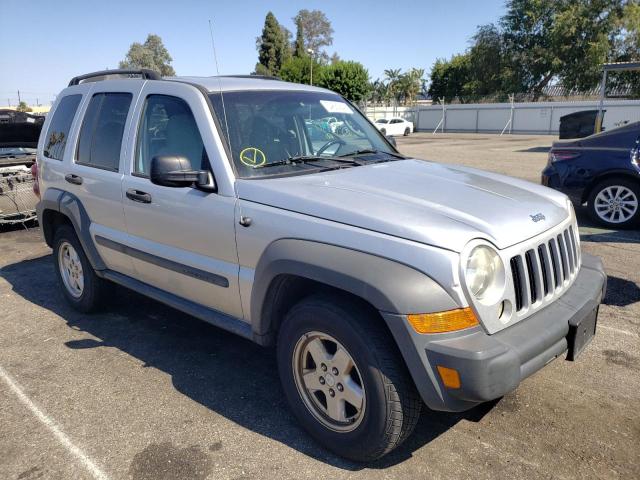 JEEP LIBERTY SP 2006 with VIN 1J4GL48K76W179415 - Photo from auction