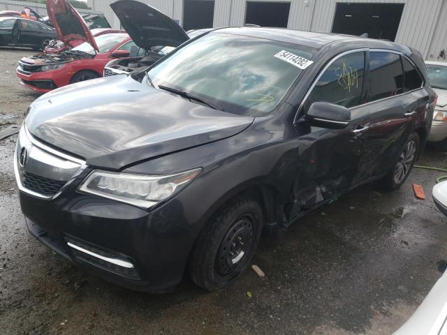 Photo 2 from auction – 2015 ACURA MDX TECHNO with VIN 5FRYD3H41FB014448