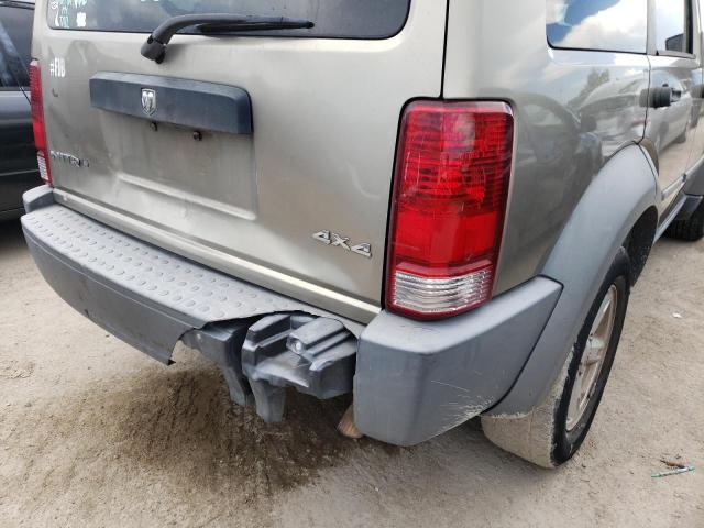 Photo 9 from auction – 2007 DODGE NITRO SXT with VIN 1D8GU28K37W704240