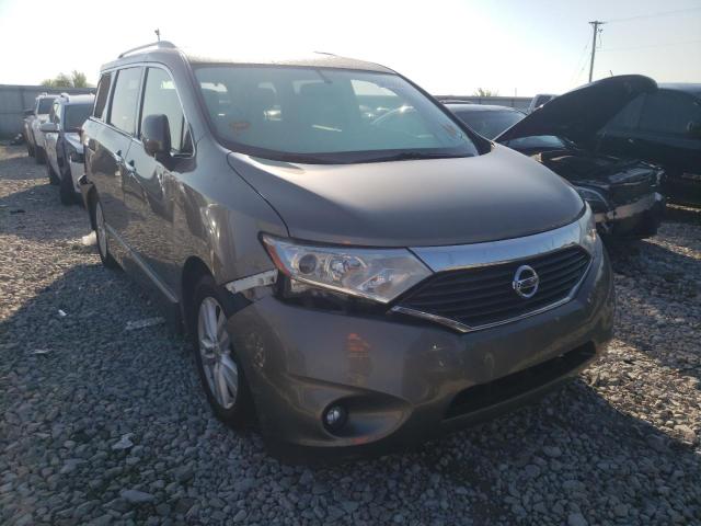 NISSAN QUEST S 2015 with VIN JN8AE2KP3F9134215 - Photo from auction