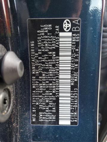 Photo 10 from auction – 2018 TOYOTA COROLLA with VIN 5YFBURHE3JP850469
