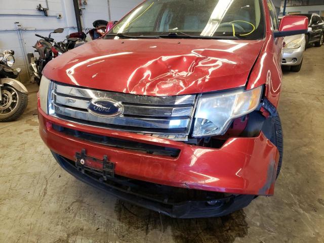 Photo 9 from auction – 2010 FORD EDGE SEL with VIN 2FMDK4JC6ABA33348