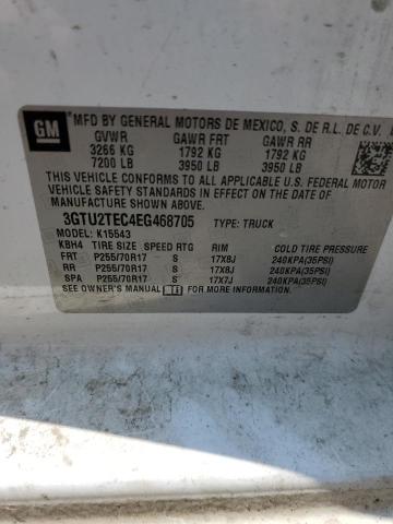 Photo 10 from auction – 2014 GMC SIERRA K15 with VIN 3GTU2TEC4EG468705