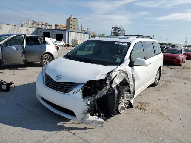 Photo 2 from auction – 2013 TOYOTA SIENNA XLE with VIN 5TDYK3DC8DS387905