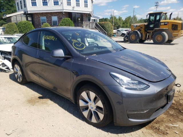 TESLA MODEL Y 2021 with VIN 5YJYGDEE1MF086727 - Photo from auction