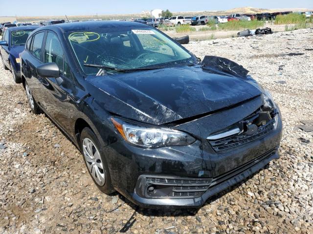 SUBARU IMPREZA 2021 with VIN 4S3GTAB67M3717397 - Photo from auction