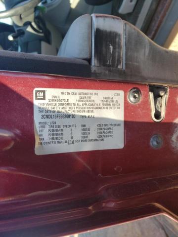 Photo 10 from auction – 2009 CHEVROLET EQUINOX LS with VIN 2CNDL13F896209100