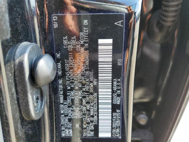 Photo 10 from auction – 2013 TOYOTA HIGHLANDER with VIN 5TDBK3EHXDS268396
