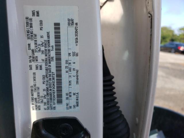 Photo 10 from auction – 2016 FORD F150 SUPER with VIN 1FTEW1EF3GKE38727