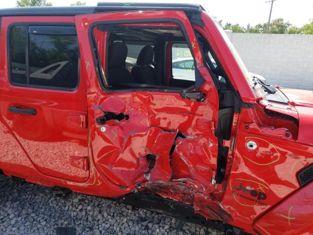 Photo 9 from auction – 2020 JEEP GLADIATOR with VIN 1C6HJTAG4LL194555