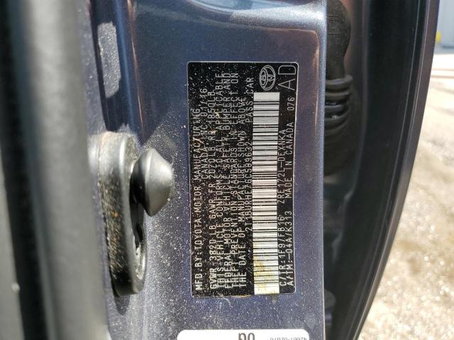 Photo 10 from auction – 2016 TOYOTA COROLLA L with VIN 2T1BURHE7GC589632