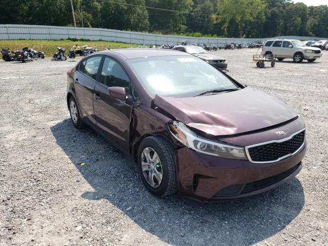 KIA FORTE LX 2018 with VIN 3KPFK4A79JE257982 - Photo from auction