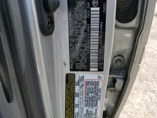 Photo 10 from auction – 2005 TOYOTA CAMRY LE with VIN 4T1BE32K15U039900