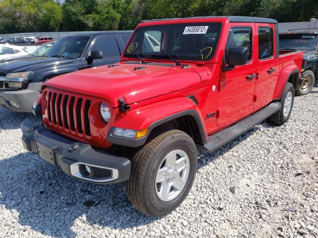 Photo 2 from auction – 2020 JEEP GLADIATOR with VIN 1C6HJTAG4LL194555