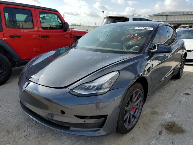 Photo 2 from auction – 2021 TESLA MODEL 3 with VIN 5YJ3E1EA2MF923240