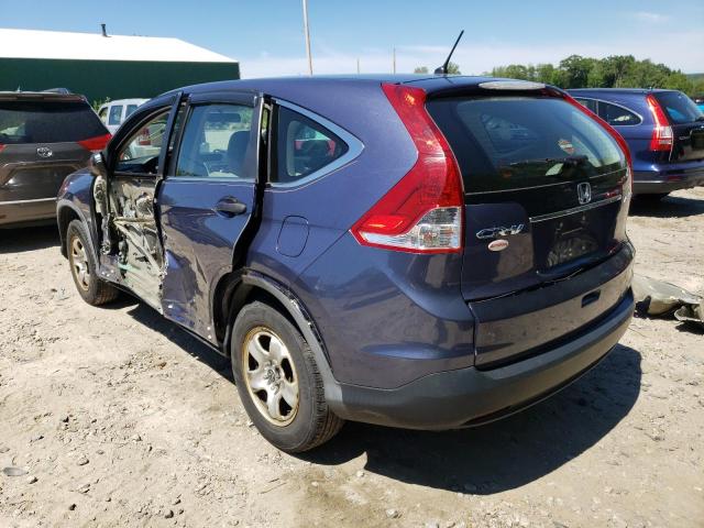 Photo 3 from auction – 2013 HONDA CR-V LX with VIN 2HKRM4H30DH619787
